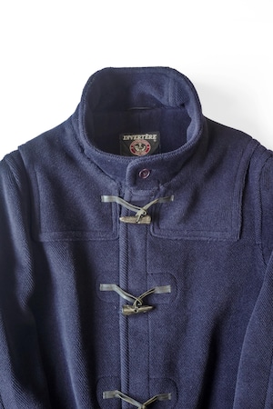 80's– Early1990's “INVERTERE” Wool Duffle Coat — Made in England (Moorbrook Cloth)
