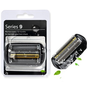 【努力特価】ブラウン対応 替刃 シリーズ9用 F/C 92S 92B series 9に互換性があり Series 9シェービング ヘッド ブラウン シリーズ9 メンズシェーバー替刃 互換品 網刃・内刃一体型セット 髭剃り交換ヘッド F/C90S、F/C90B、F/C92S、F/C92B、F/C94Mと互換性があり (ブラック)