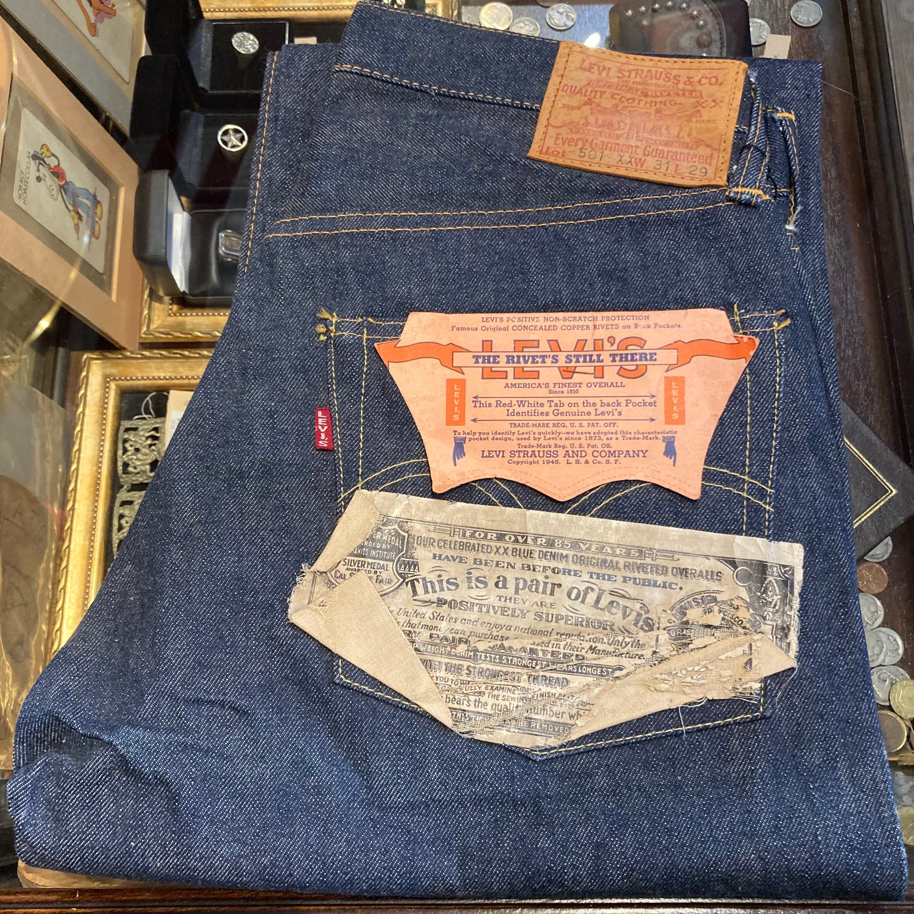 Vintage Levi’s 501 overall