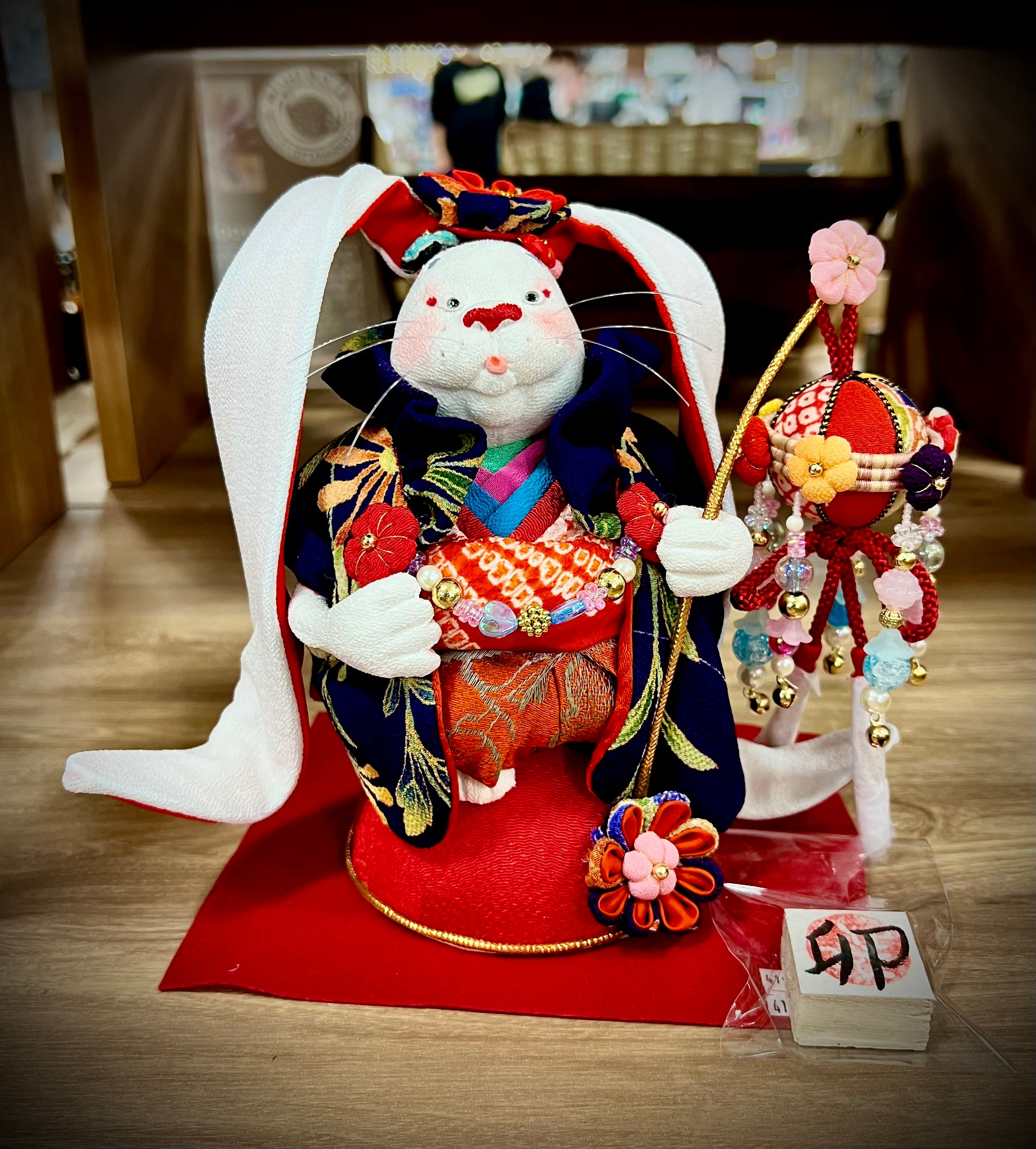 創作人形・干支:卯(うさぎ)|上原装子 | manekinekoya 創作人形・干支:卯(うさぎ)|上原装子 | manekinekoya