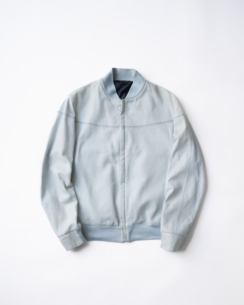 [90-00's] "SERAPHIN" Lambs Leather Cup Shoulder Jacket