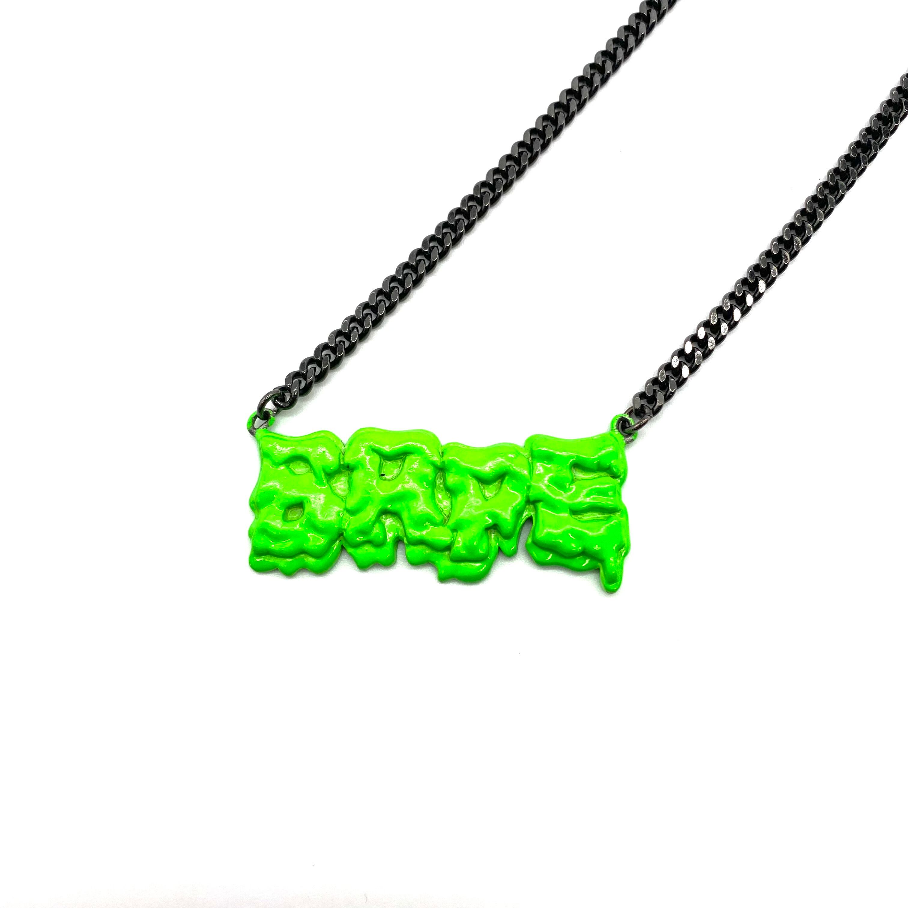 AMBUSH アンブッシュ レザー 去 南京錠 チョーカー 