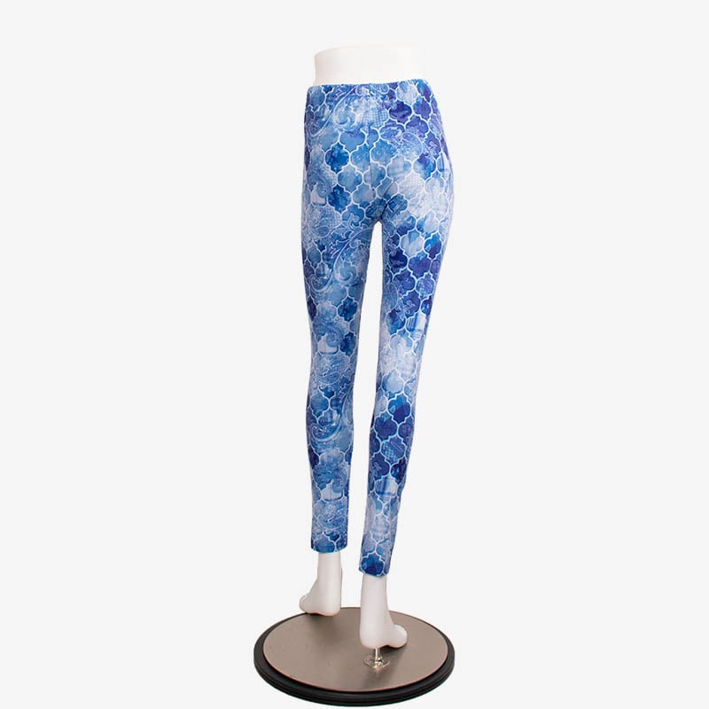 レギンス モロッコタイル Legging Morocan Tiles | Oriental