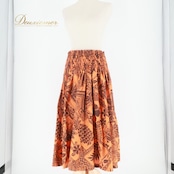 フラダンス 衣装 パウスカート オレンジ系 モンステラ柄 ハイビスカス柄 カヒコ柄 プルメリア柄 シングル かわいい 鮮やか 華やか 明るい ハワイアン アロハ ハワイアンプリント フラ ダンス レッスン 練習 ブラウン系 トロピカル柄 サマースカート かわいいファッション フェス衣装 自宅練習 カラフル パーティー衣装 エスニック スカート 夏物 アウトドア おしゃれなデザイン ホリデーアイテム ダンス衣装