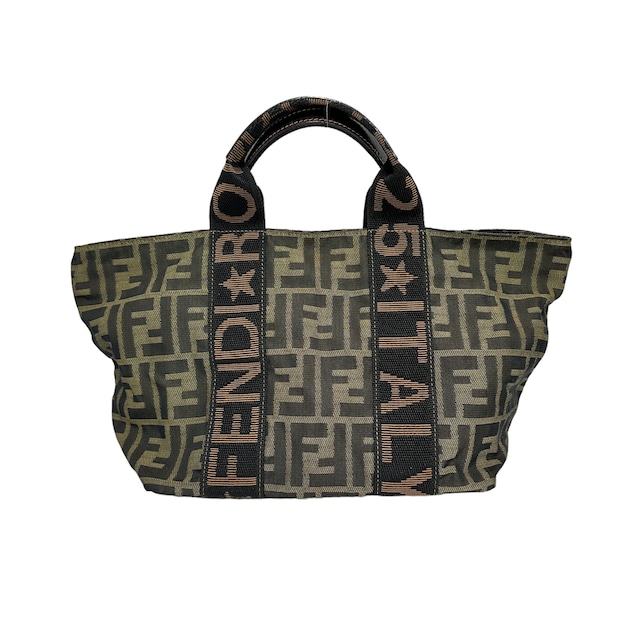 FENDI フェンディ ズッカ柄 ナイロン ハンドバッグ 12410-202312