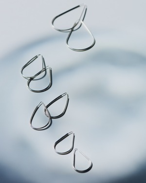 ◾️ Drop motif hoop pierce size:S ◾️