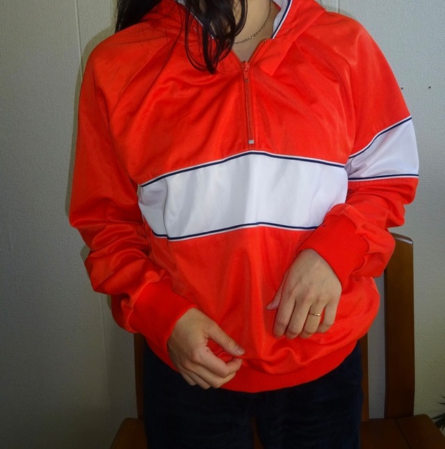80s〜EURO adidas half zip