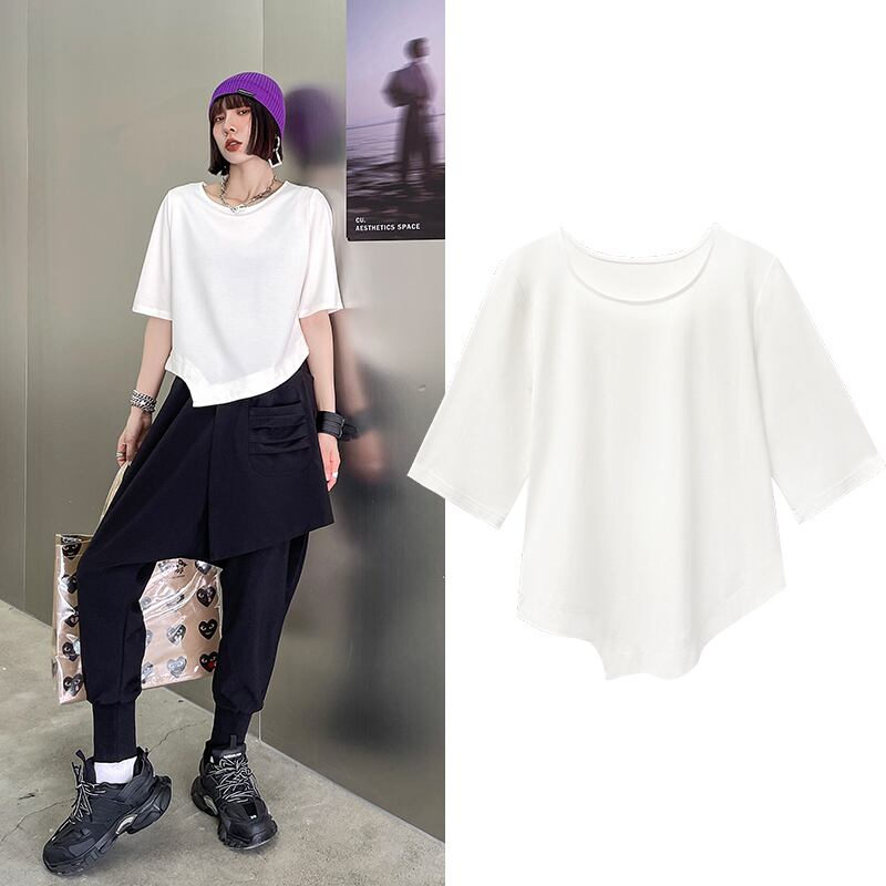 ショートTシャツ サマールーズトップス かわいい 夏物 ラブタオタオダレンハウス60280225733