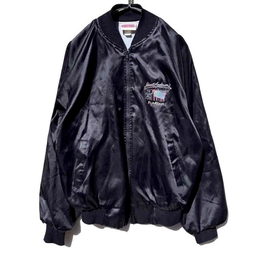 【HARTWELL - Made In USA】Vintage Nylon Satin Jacket【1990s-】