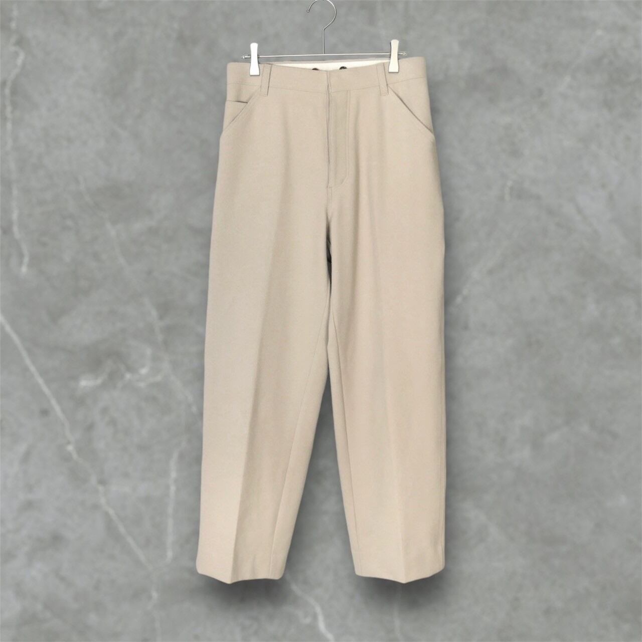 パンツ CAMIEL FORTGENS 22AW Wool Twill Jeans Camiel Fortgens 22AW Wool Twill Jeans Navy Pinstripe XS | Pay ID