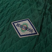 希少 HUGO BOSS ヒューゴボス オーバー ダッフルコート サイズ XL~程度 /ビンテージ/D-TK9029/ドイツ製/ブルーグレー系/メンズ