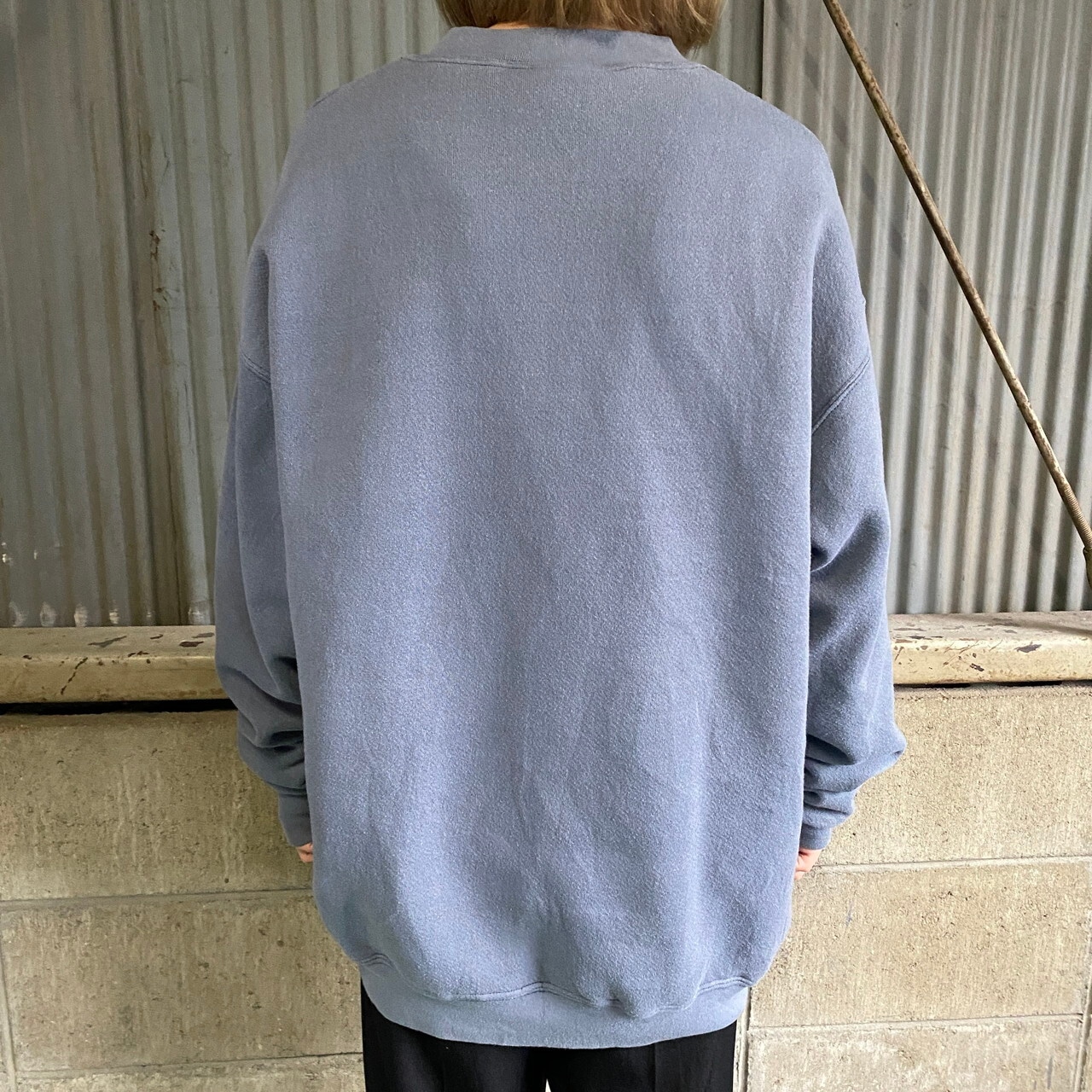 90年代 LEE リー プリント スウェットシャツ トレーナー メンズXL 古着 