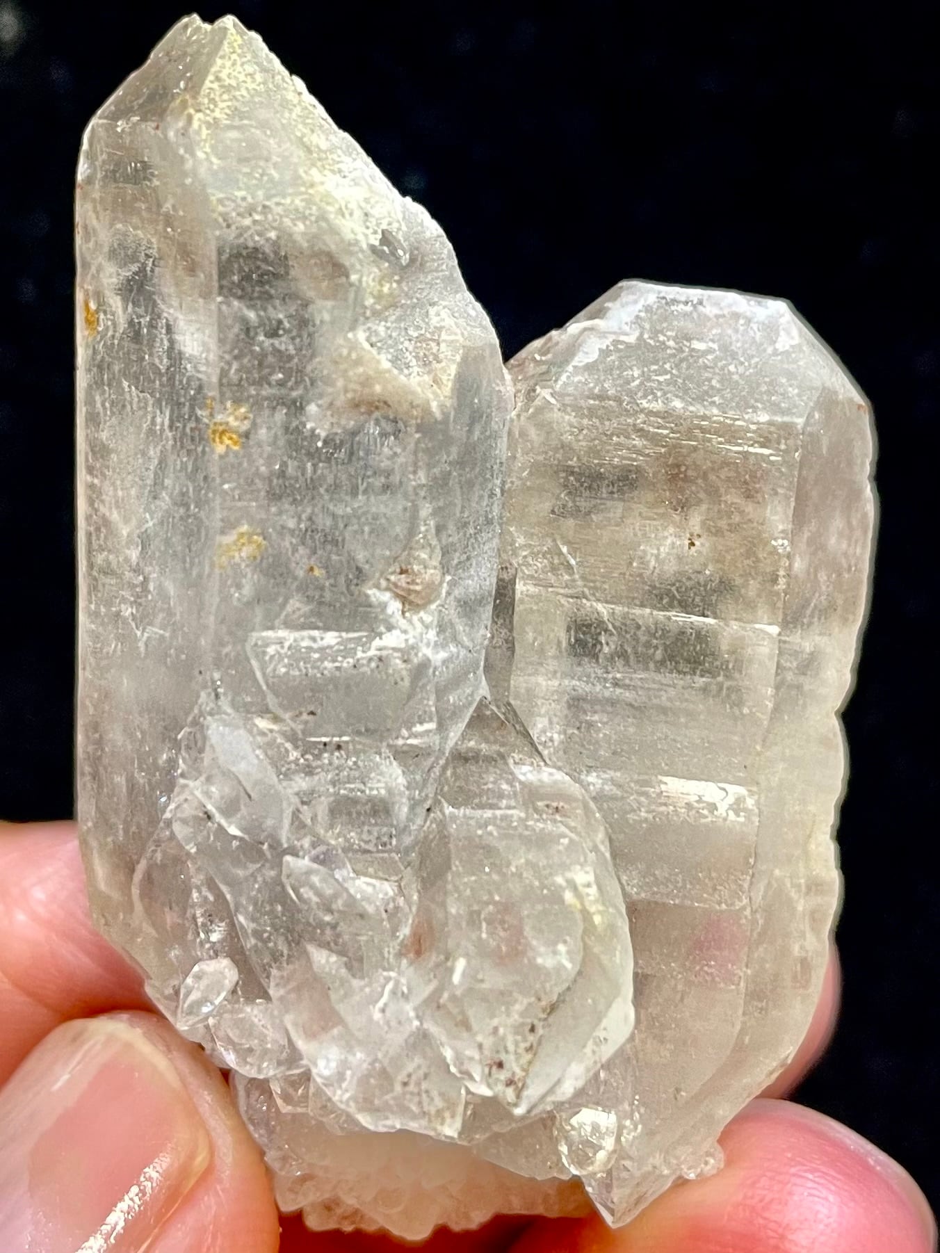 55) 新生「マニカラン・ヒマラヤ」クオーツ・クラスターDT