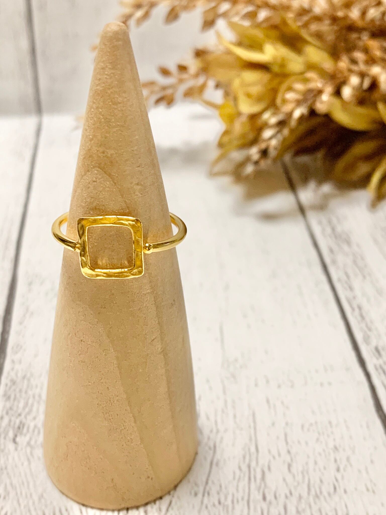 トルコ真鍮リングF