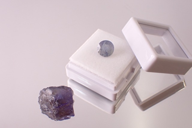 【原石セット】ゾイサイト　2.54ct/10.98ct　[D3-113]