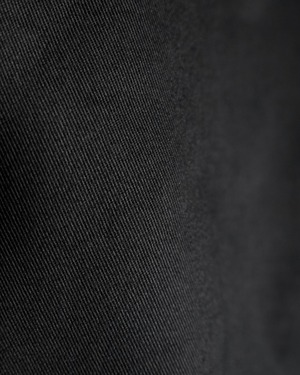 ssstein "SULFUR DYED BRUSHED CHINO ZIP JACKET〔BLACK〕"