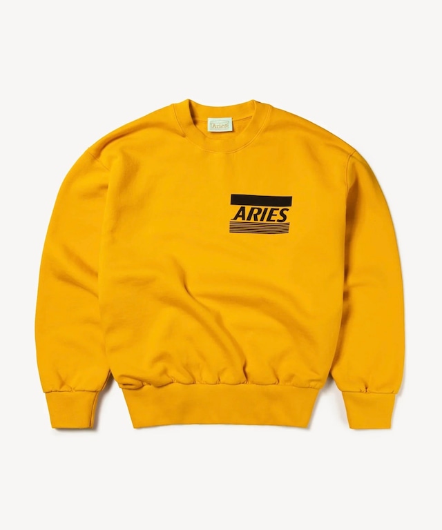 ARIES/STAR20004 CREDIT CARD SWEAT SHIRT(MUSTERD)