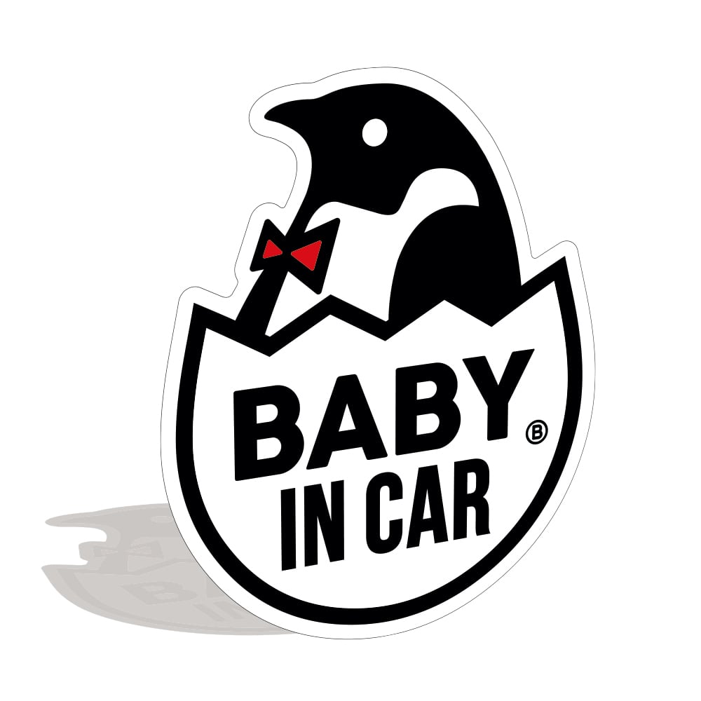 マグネットタイプ】BABYINCAR マグネット ステッカー カー