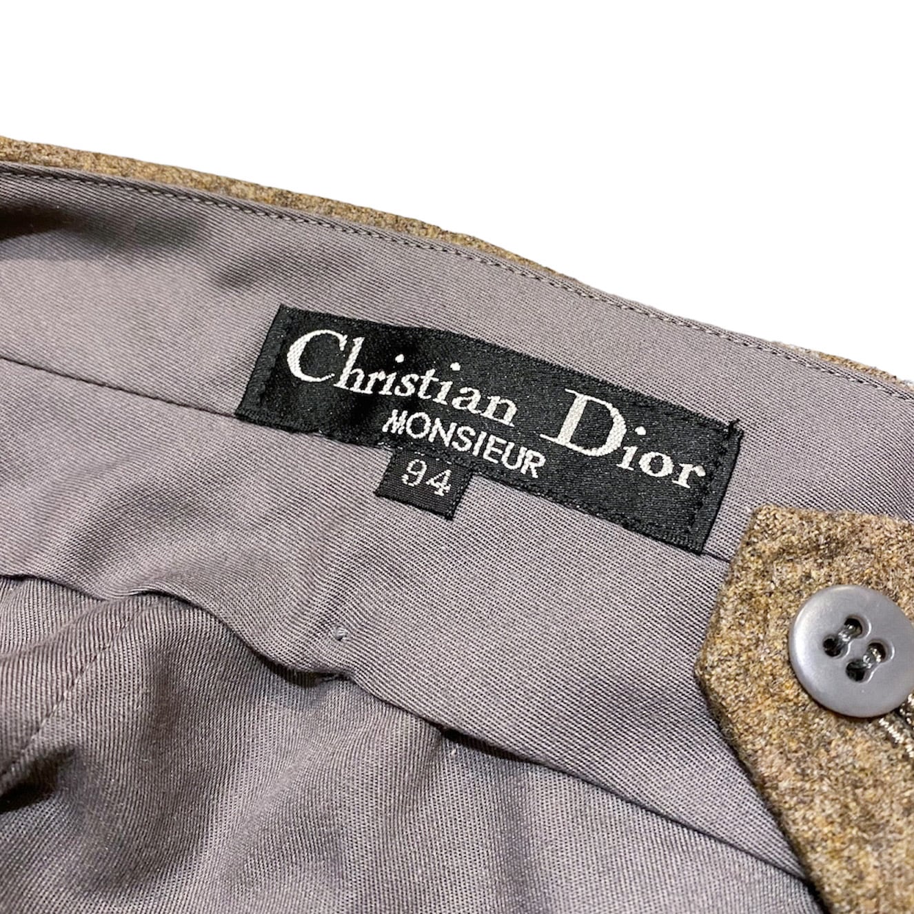 Christian Dior Sports 2タックスラックス グレンチェック