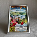 ポストカード　フレーム入り　旅行宣伝ポスター　フランス国鉄の旅　スイスへの旅 12otcp22-3