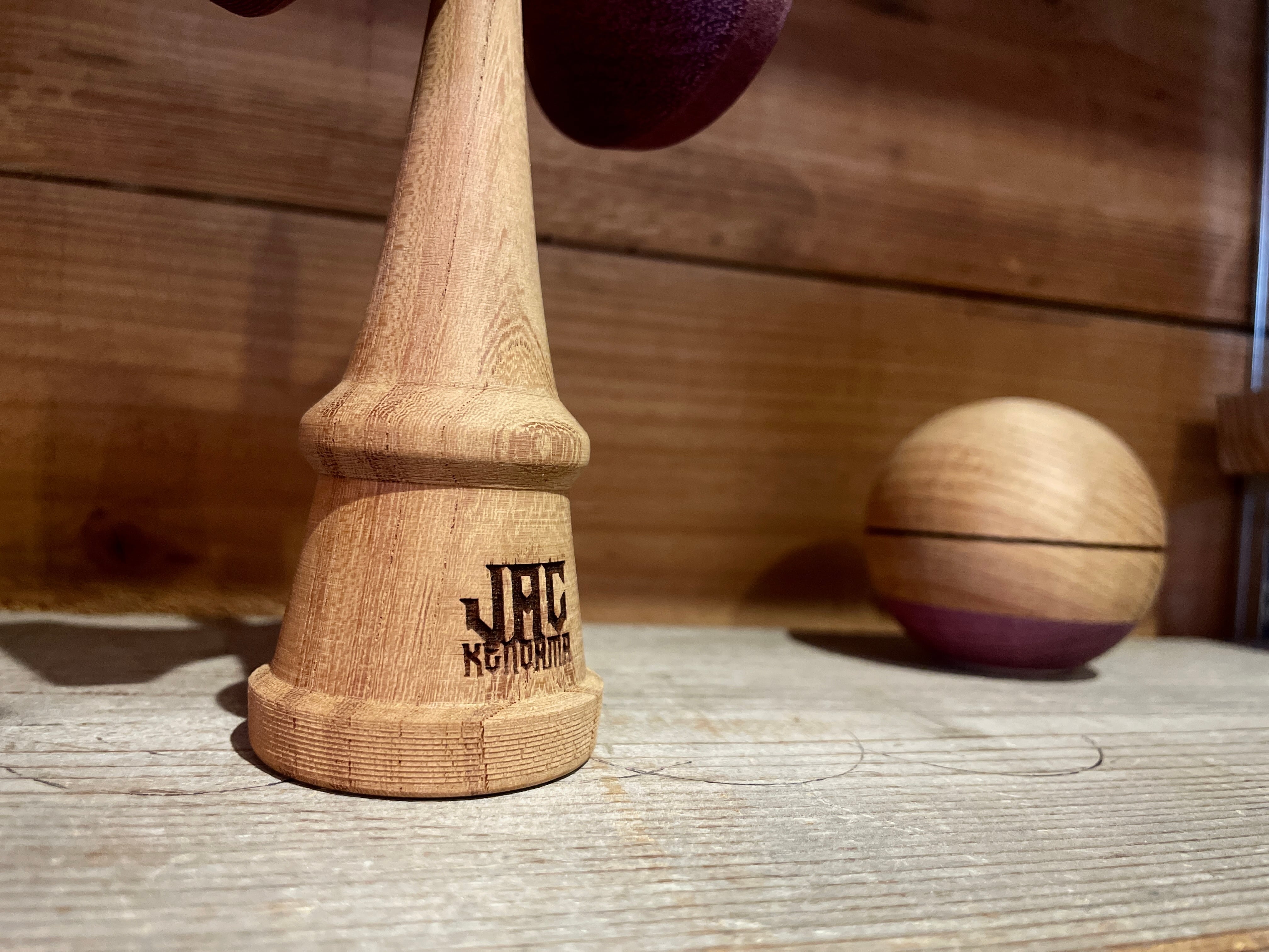 JAC KENDAMA 10MM LINE LAMINATED MSLG けん玉 | MERSYS