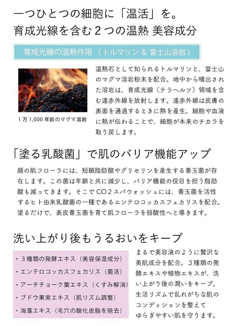 CO2スパウォッシュ 210g 2本セット ビーラブドバイco2スパウォッシュ2