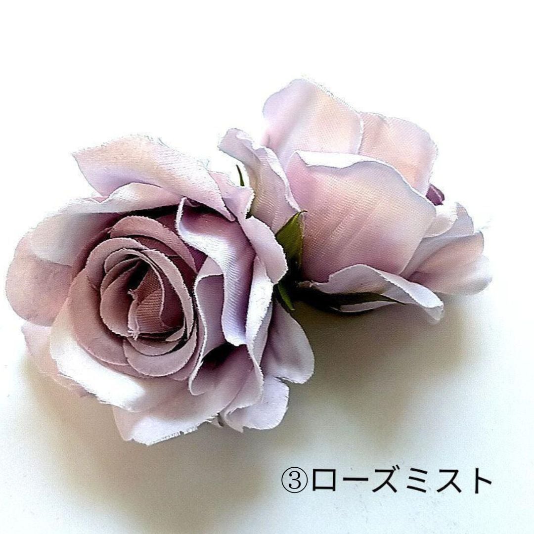 H18?6cm バラヘッド プティアンジュ ローズ 造花 薔薇 リース 