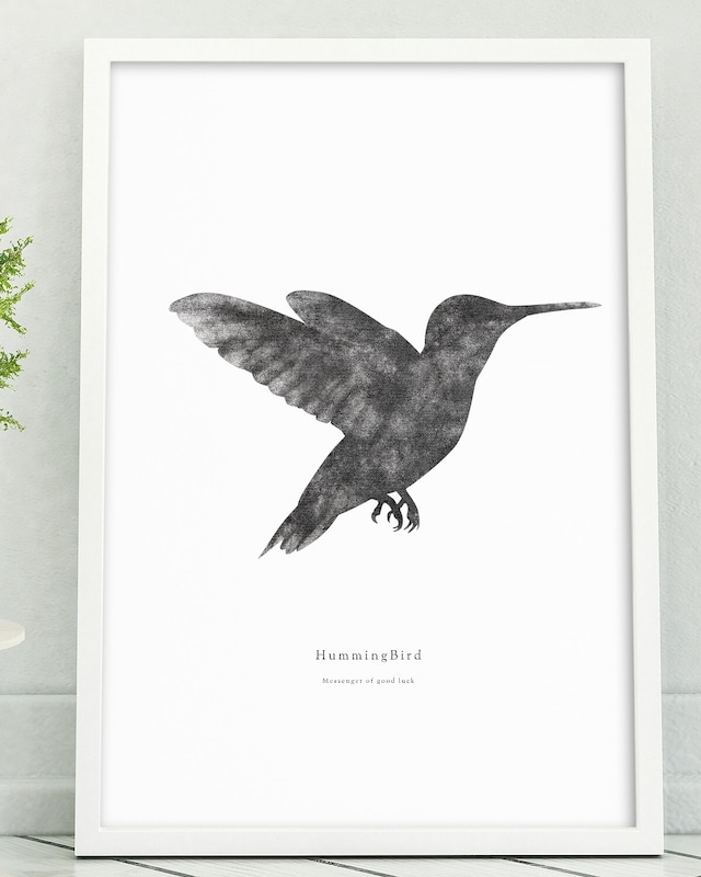 アートポスター/Hummingbird　eb018
