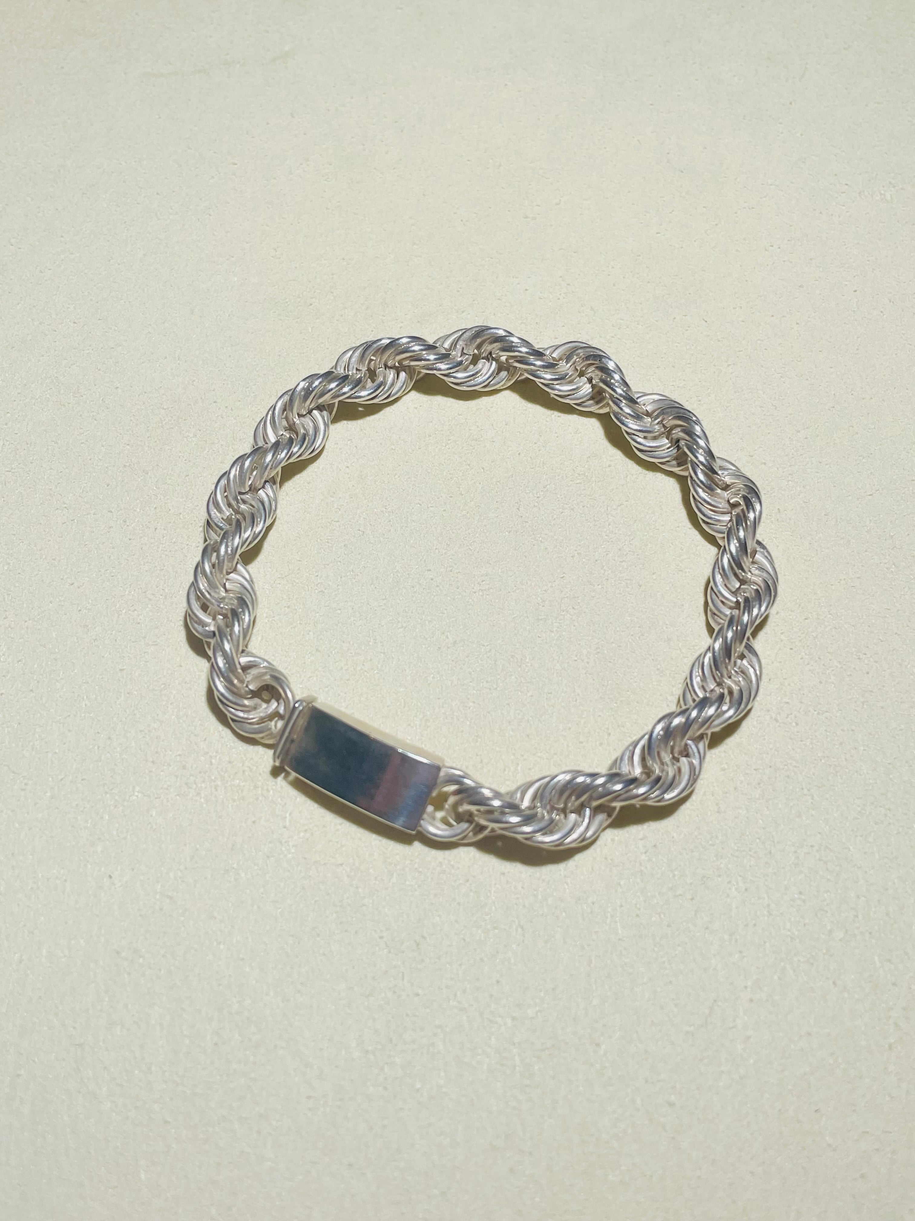 Twist Rope Chain Bracelet -Mexico-