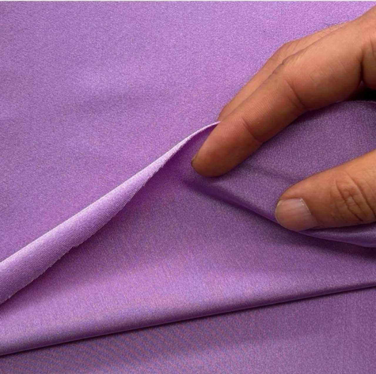 ★TB215◆3m◆ポリエステル100%ハイテンションニット生地◆ライトパープル