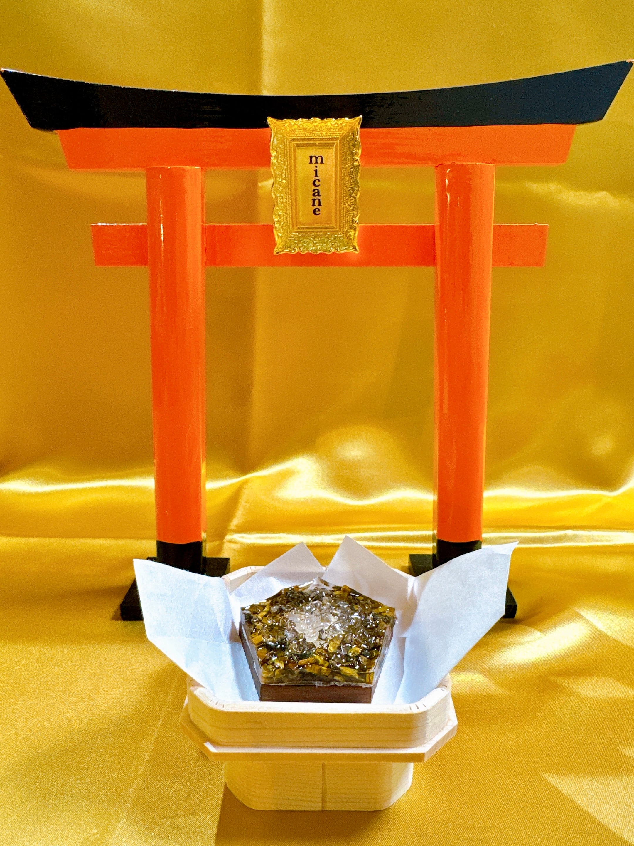 虎眼石絵馬【金運上昇・合格祈願・仕事成就】 | micane shop