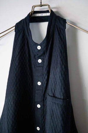 tokio / TKO-25AW-SO1  Denim Quilting Apron  (221101)