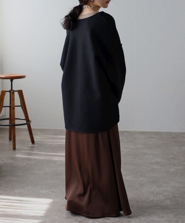 フェイクリングウールリバーシブルジャケット