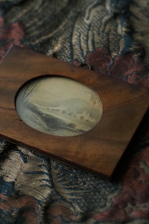 ミニアチュール木製額縁 No.3-antique miniature wood frame