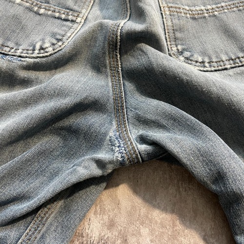 メキシコ製 デニム ダブルニー Carhartt 34×32 詳細写真19