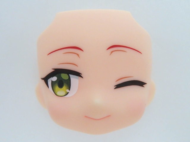 再入荷　とりかえっこフェイス 虹夏／リョウ／郁代 セレクション 顔パーツ ウインク顔　ねんどろいどもあ