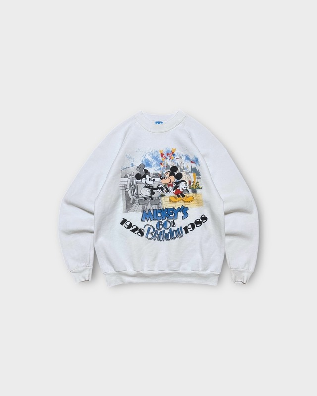【VINTAGE】1980’s “Disney” Mickey Mouse Sweatshirt MADE IN USA