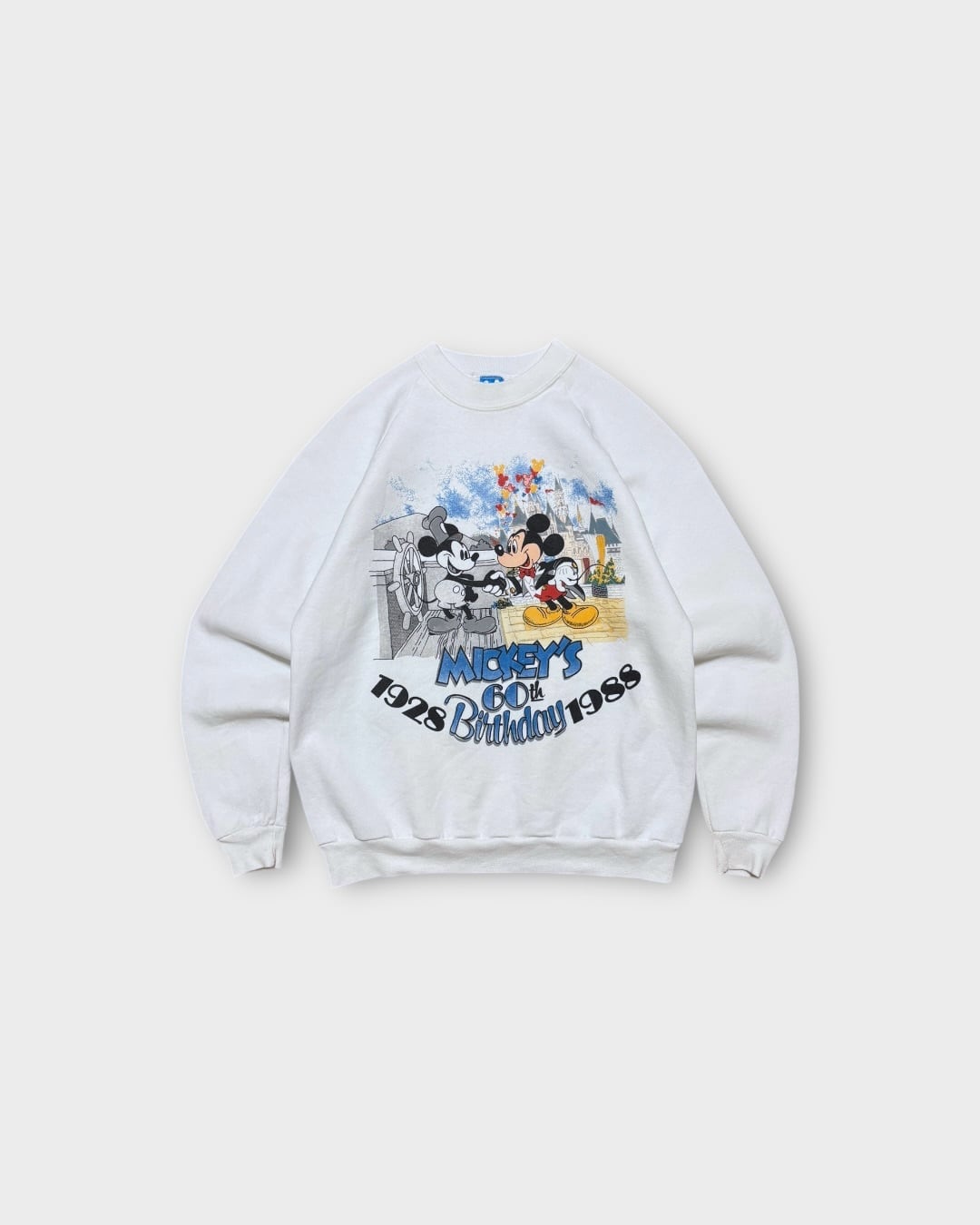 【VINTAGE】1980’s “Disney” Mickey Mouse Sweatshirt MADE IN USA