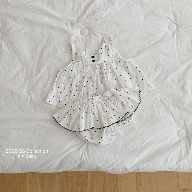 【6/18〆予約】<ninibello>  bebe Bubble pop skirt bloomer