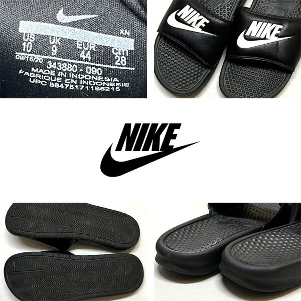 一度着用のみ　NIKE スポーツサンダル 1点物◇ナイキNIKEシャワーサンダル古着メンズシューズ28