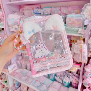 【K2】81-13ねこ耳A7シール帳（６穴）