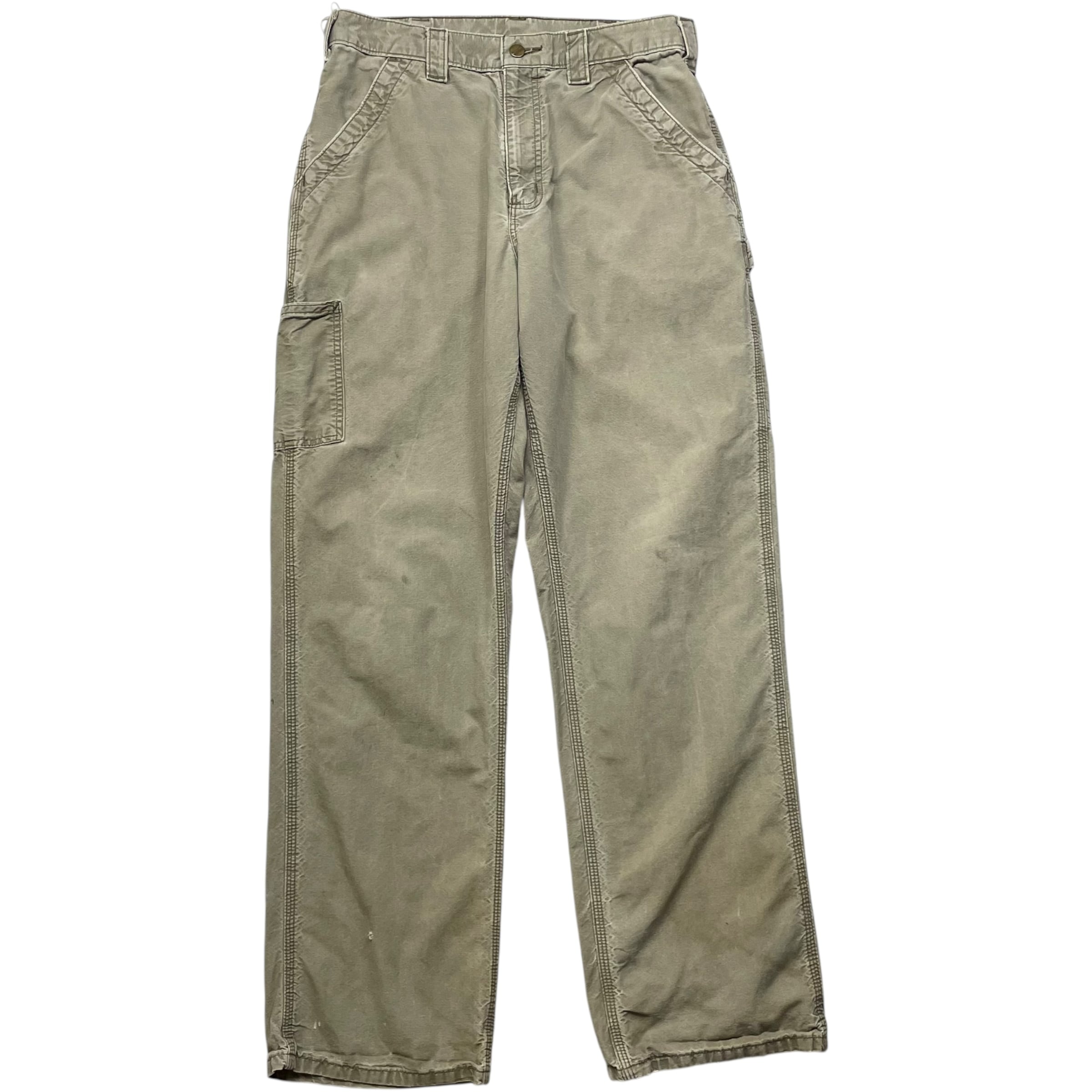 《実寸 W31L32》 Carhartt カーハート ワークパンツ ペインターパンツ ブラウン no.8830