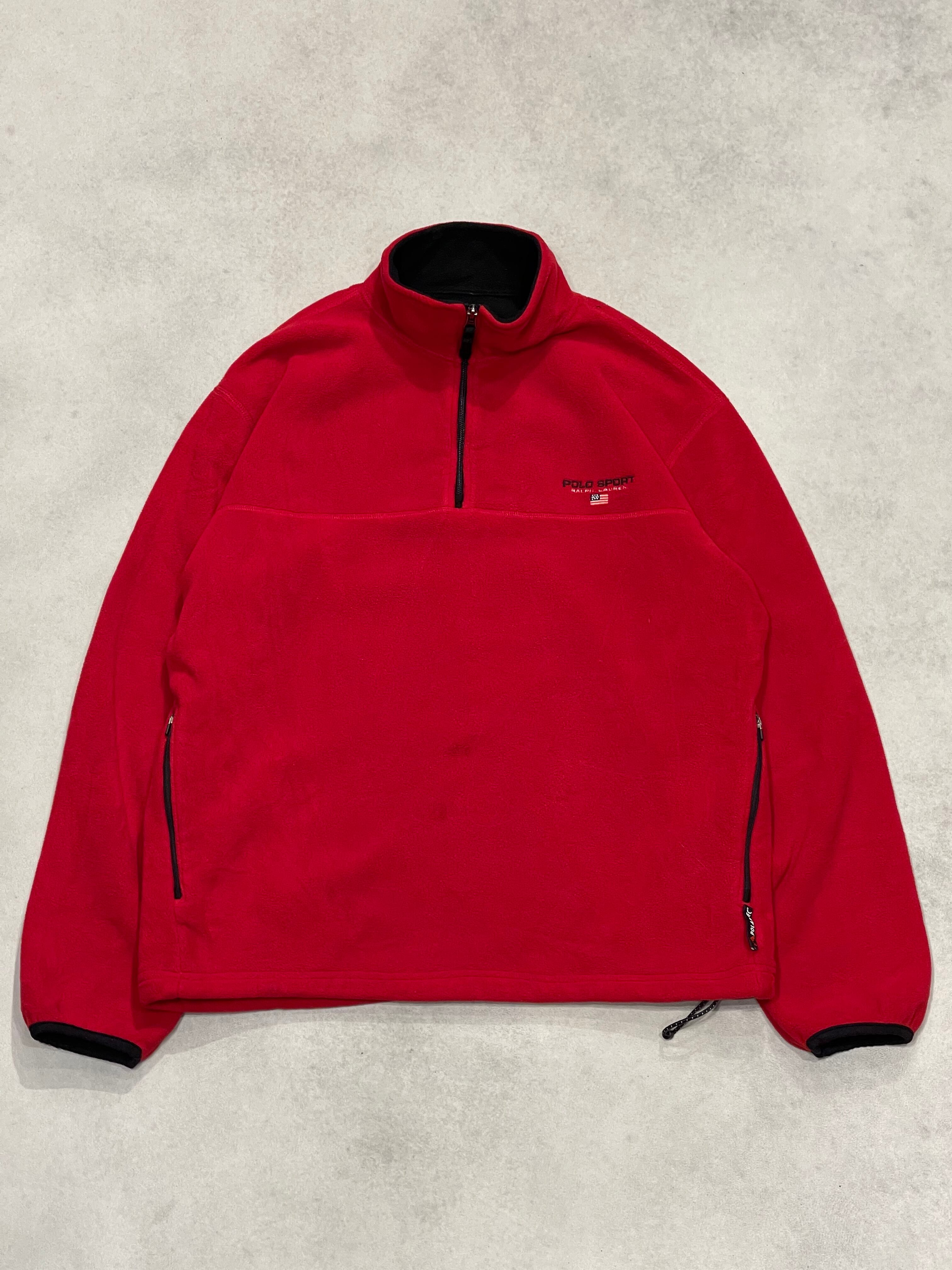 POLO SPORT Fleece Pullover 】ポロスポーツ ハーフジップフリース