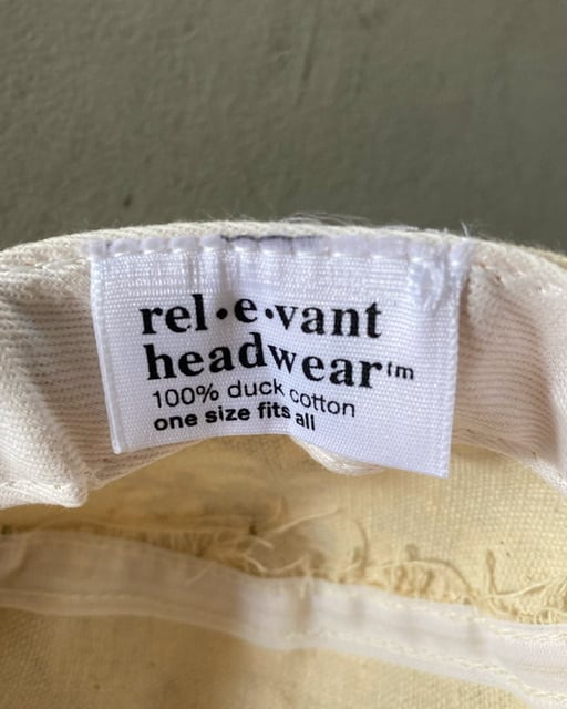 90s rel e vant Headwear 木のみ ボタニカル スナップバック キャップ
