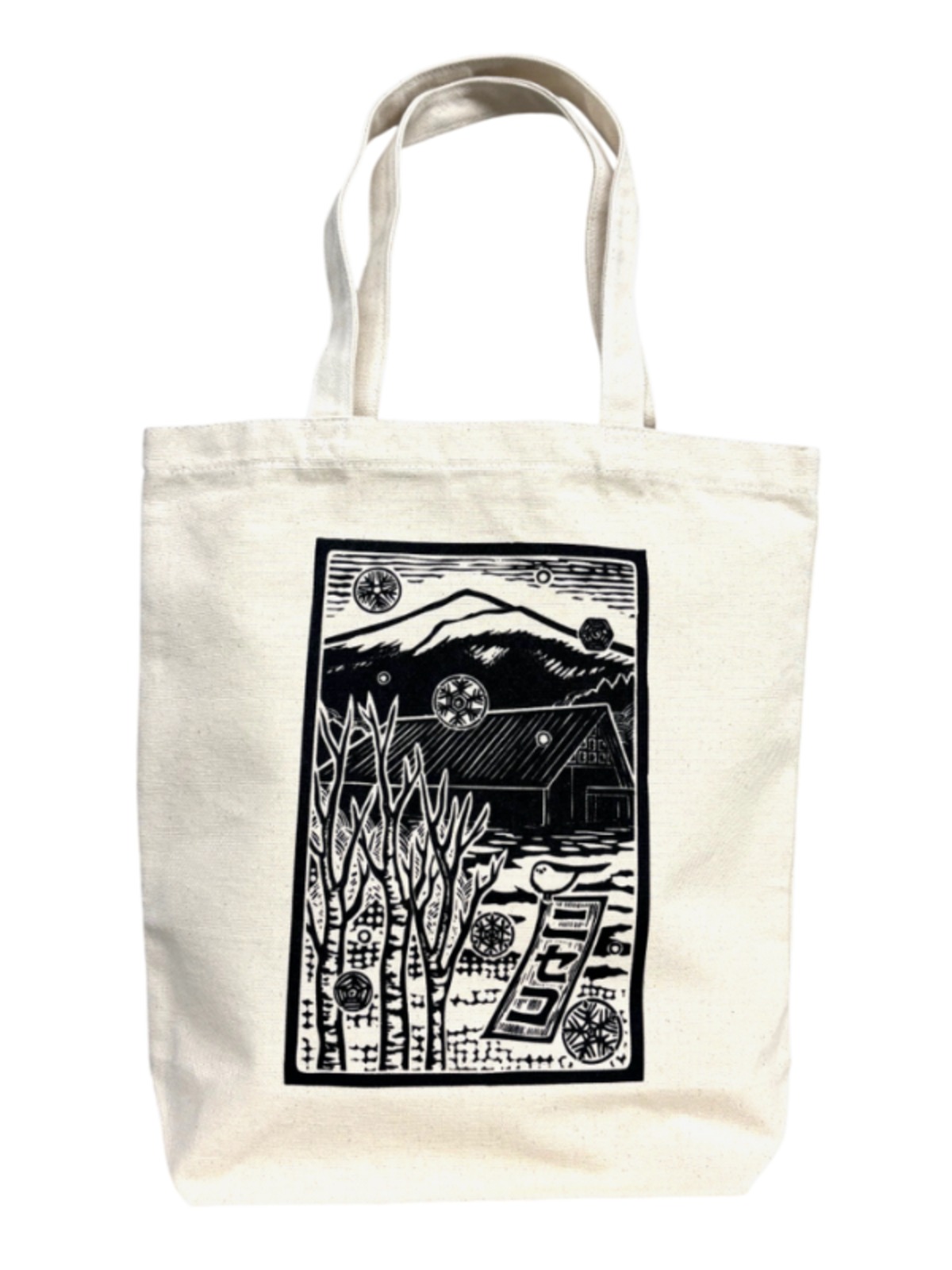 オリジナル版画トートバッグ ニセコ | JWRC ONLINE SHOP