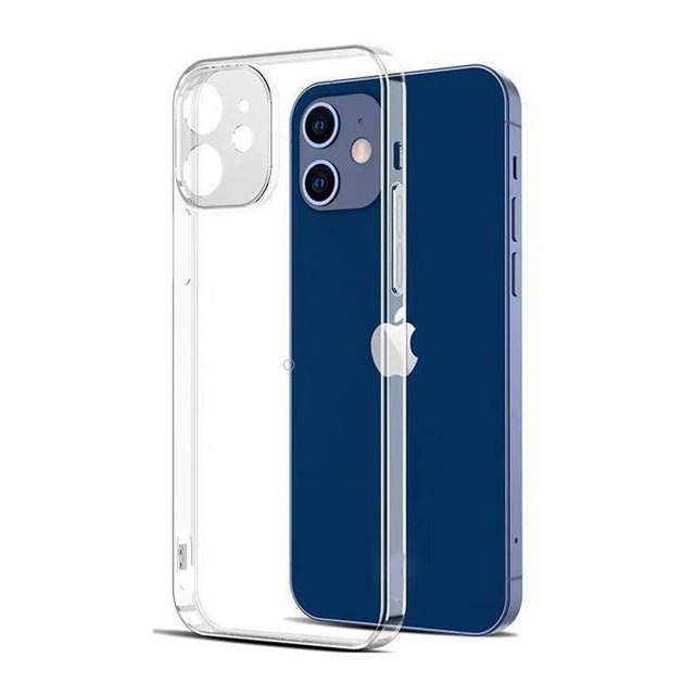 エトワール iPhone12用 ケース クリア 透明 ソフト TPU 薄型 軽量 耐衝撃 レンズ保護 6.1インチ 保護カバー 12N