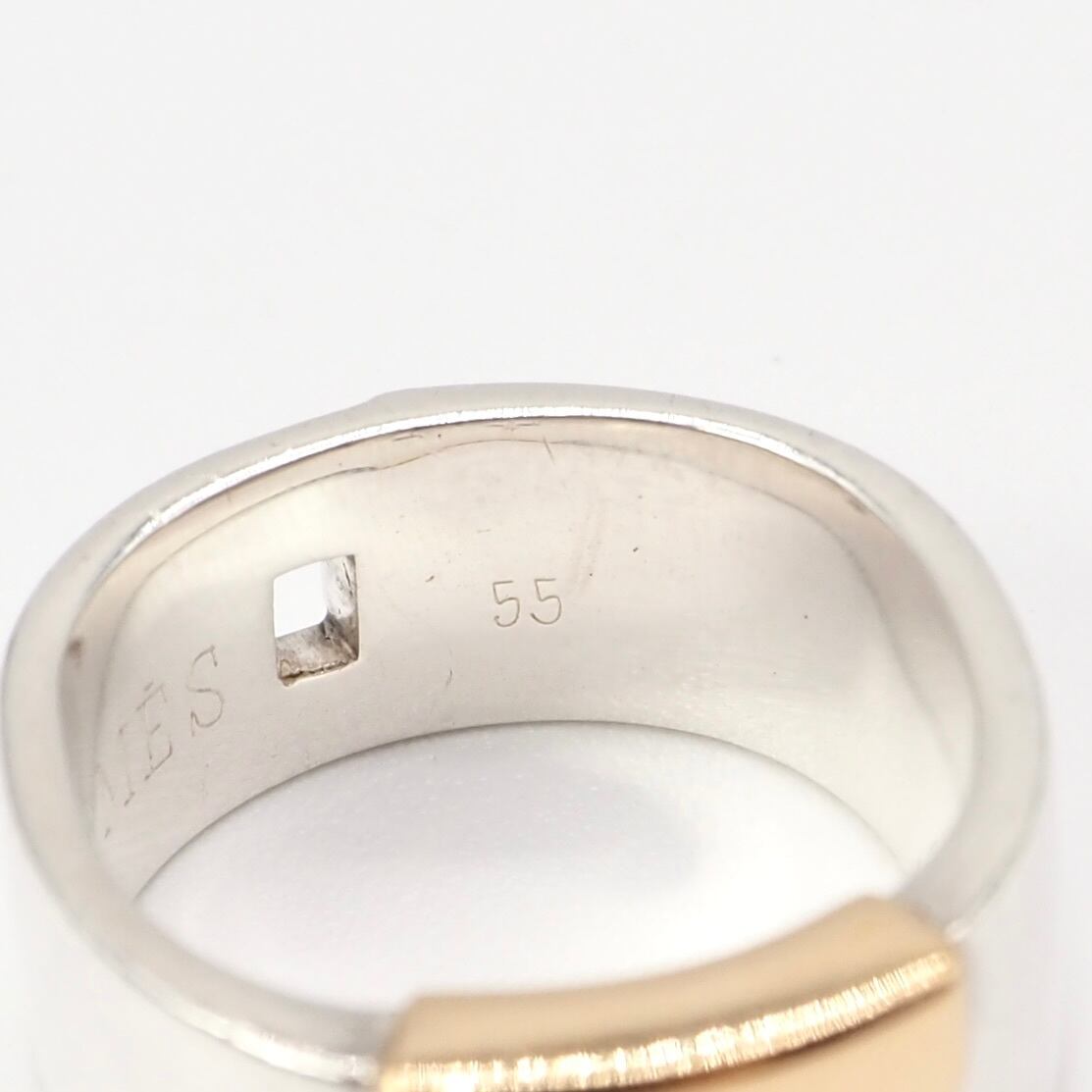 HERMES 約15号 ヘラクレスリング リング シルバー925 K18