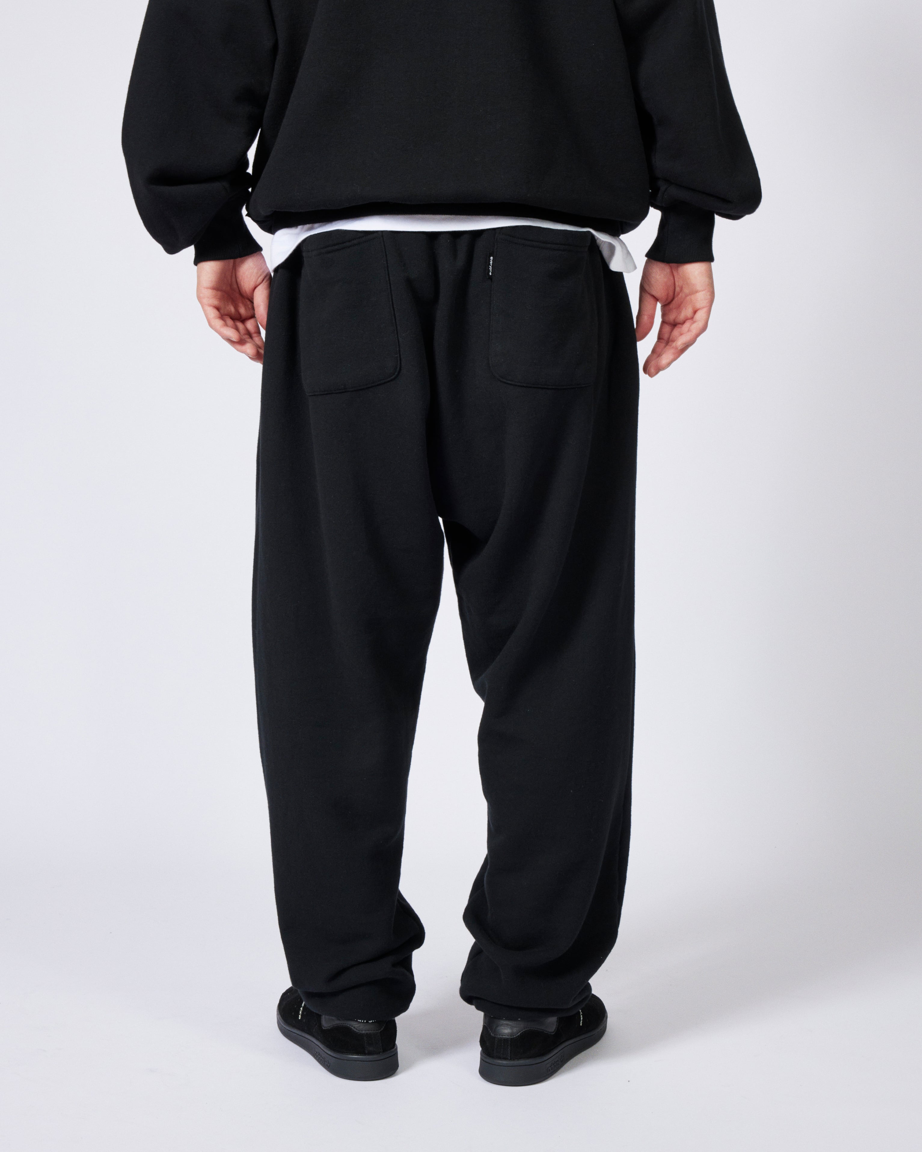 everyone classic sweat pants (BLACK) | everyone