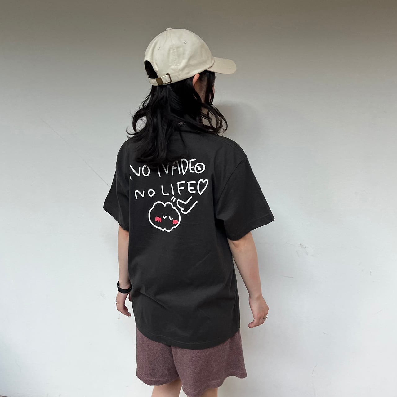 再販】No Nadenade No Life Tee/スミ(MK-488) | もくもくちゃん公式