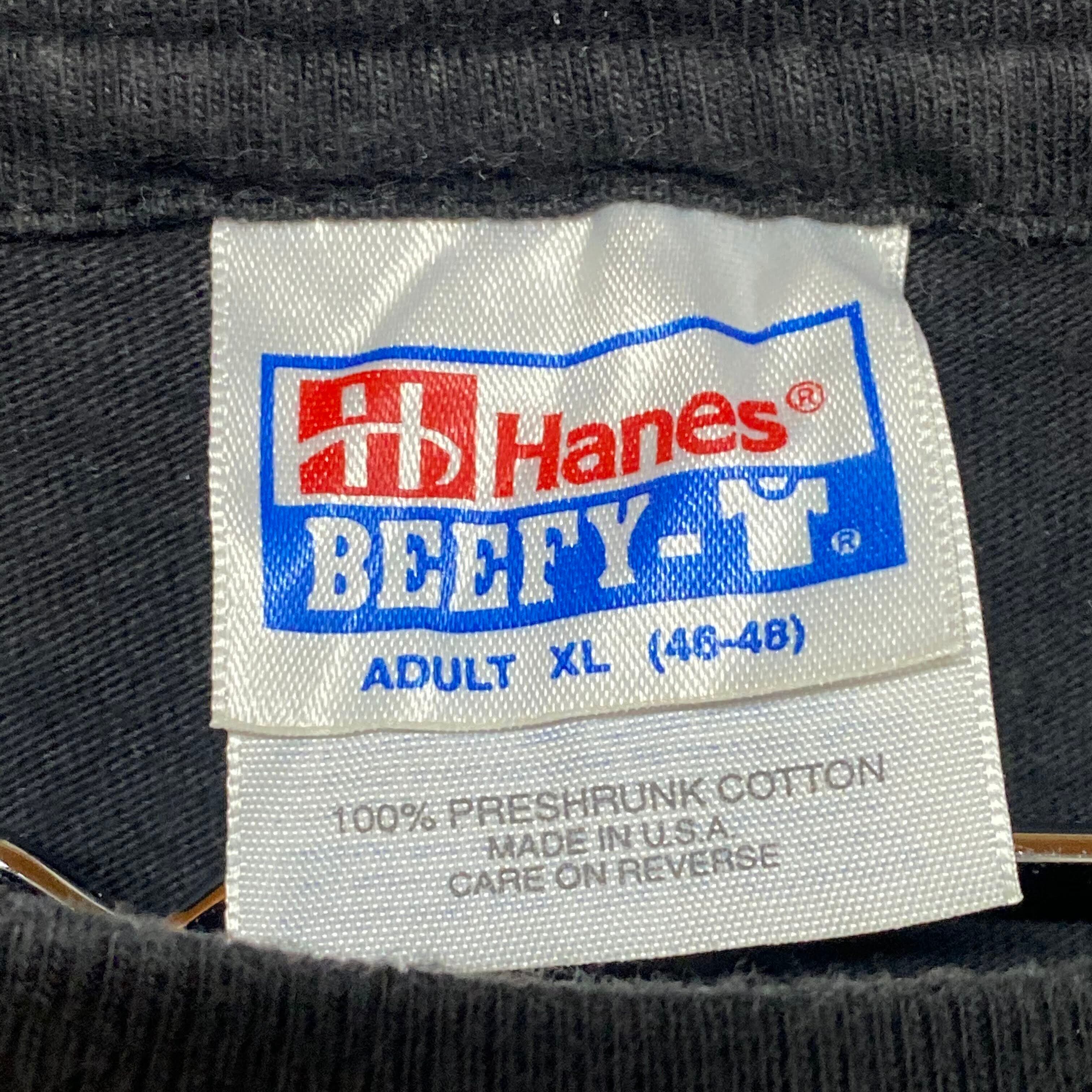90年代 USA製 Hanes ヘインズ 熊柄 ベアー アニマルTシャツ XL【T